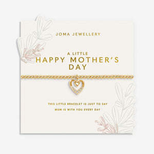 Joma Jewellery Happy Mother’s Day Bracelet, Gold