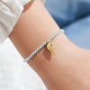 Joma Jewellery Kids’ Hello Sunshine Bracelet, Silver & Gold