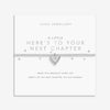 Joma Jewellery Here’s to Your Next Chapter Bracelet, Silver