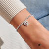 Joma Jewellery Just For You Mum Bracelet, Silver