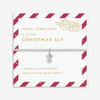 Joma Jewellery Kids’ Christmas Elf Bracelet, Silver