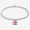 Joma Jewellery Kids’ Happy Christmas Bracelet, Silver