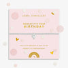 Joma Jewellery Kids Hooray It’s your Birthday Bracelet, Silver