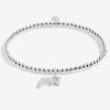 Joma Jewellery Kids’ Make a Christmas Wish Bracelet, Silver