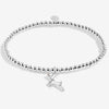 Joma Jewellery Kids’ Rudolph Reindeer Bracelet, Silver