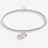 Joma Jewellery Kids’ You’re on The Nice List Bracelet, Silver