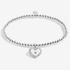 Joma Jewellery Like A Mum To Me Bracelet, Silver