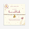 Joma Jewellery Love and Luck Bracelet, Silver & Gold