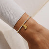 Joma Jewellery Love and Luck Bracelet, Silver & Gold