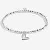 Joma Jewellery Love You Mum Bracelet, Silver