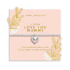 Joma Jewellery Love You Mummy Bracelet, Silver