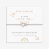 Joma Jewellery Kid’s Love You Niece Bracelet, Silver
