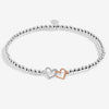 Joma Jewellery Kid’s Love You Sister Bracelet, Silver