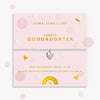 Joma Jewellery Kids Lovely Goddaughter Bracelet, Silver