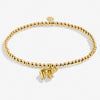 Joma Jewellery Lucky Elephant Bracelet, Gold