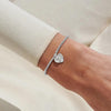 Joma Jewellery Lucky to Have A Mum Like You Bracelet, Silver