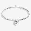 Joma Jewellery Lucky to Have A Mum Like You Bracelet, Silver