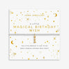 Joma Jewellery Magical Birthday Wish Bracelet, Silver
