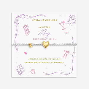 Joma Jewellery May Bracelet, Silver & Gold