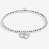 Joma Jewellery Merry Christmas Fabulous Friend Bracelet, Silver