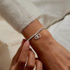 Joma Jewellery Merry Christmas Fabulous Friend Bracelet, Silver