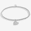 Joma Jewellery Merry Christmas Lovely Daughter Bracelet, Silver