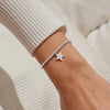 Joma Jewellery Merry Christmas Teacher Bracelet, Silver