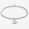 Joma Jewellery Merry Christmas Wonderful Grandma Bracelet, Silver