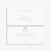 Joma Jewellery A Little Miracle Bracelet, Silver
