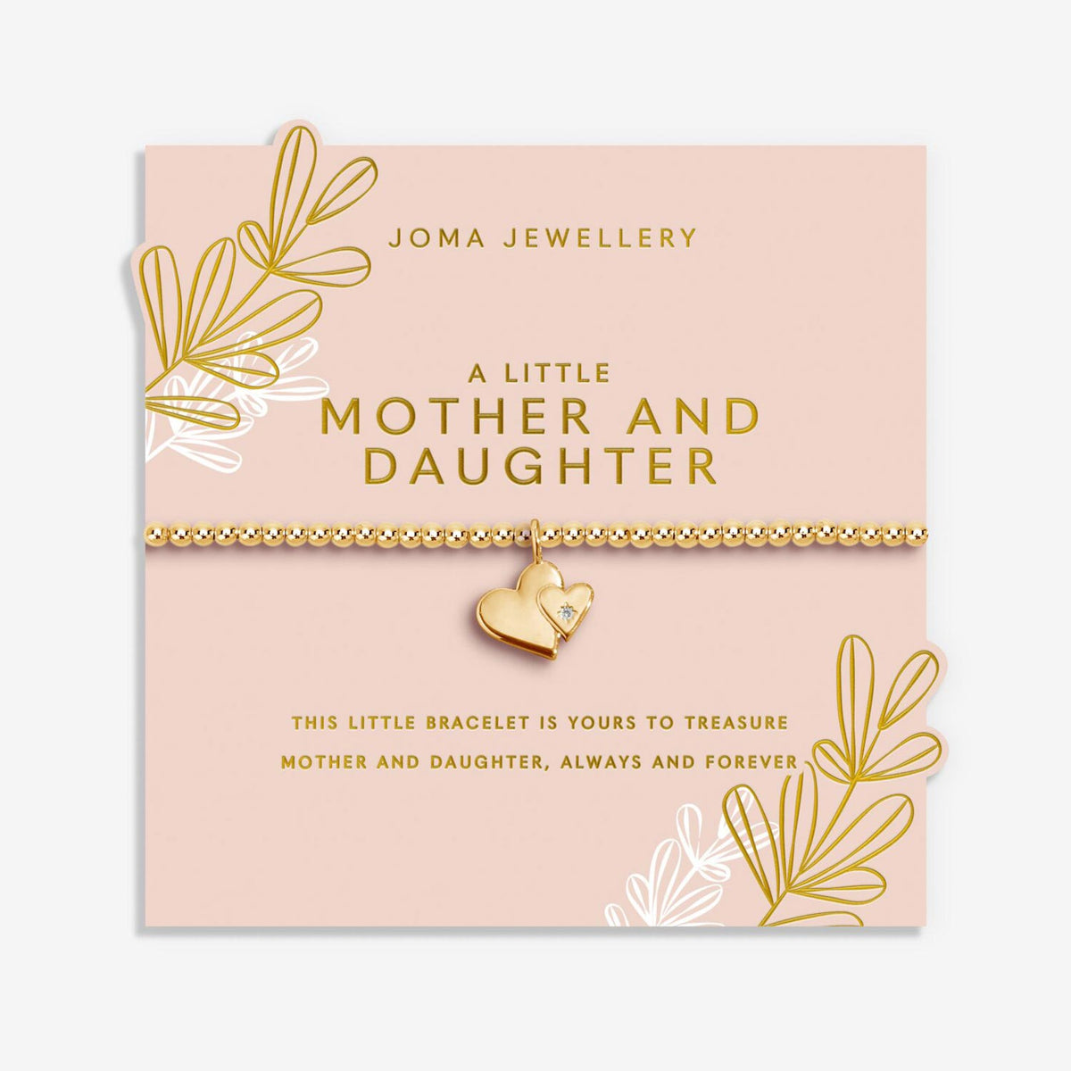 Joma Jewellery Mother & Daughter Bracelet, Gold