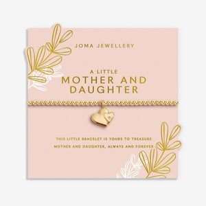 Joma Jewellery Mother & Daughter Bracelet, Gold