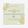 Joma Jewellery Mother and Son Bracelet, Silver