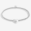 Joma Jewellery Mum Always Remembered Bracelet, Silver