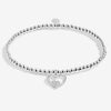 Joma Jewellery Mummy & Bump Bracelet, Silver