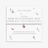 Joma Jewellery New Beginnings and Endless Possibilities Bracelet, Silver