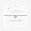 Joma Jewellery Positivity Bracelet, Silver