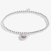 Joma Jewellery Robins Appear When Loved Ones Are Near Bracelet, Silver