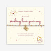 Joma Jewellery Sending Love Your Way Bracelet, Silver & Gold