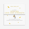 Joma Jewellery Sending Love & Strength Bracelet, Silver