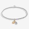 Joma Jewellery Sending Love & Strength Bracelet, Silver