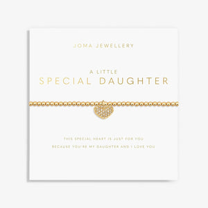 Joma Jewellery Special Daughter Bracelet, Gold