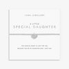 Joma Jewellery Special Daughter Bracelet, Silver
