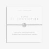 Joma Jewellery St Christopher Bracelet, Silver