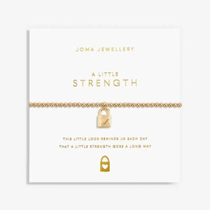 Joma Jewellery Strength Bracelet, Gold