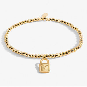 Joma Jewellery Strength Bracelet, Gold