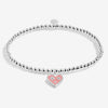 Joma Jewellery Kids Strong Girls Club Bracelet, Silver