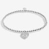 Joma Jewellery Thank You Bracelet, Silver