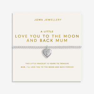 Joma Jewellery To The Moon And Back Bracelet, Silver