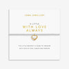 Joma Jewellery With Love Always Bracelet, Gold