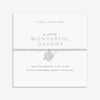 Joma Jewellery Wonderful Granny Bracelet, Silver